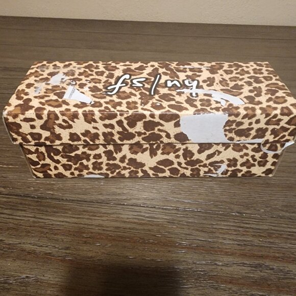 French Sole Cognac Leather Alibi Sandals NWT Size 9 - Picture 3 of 8